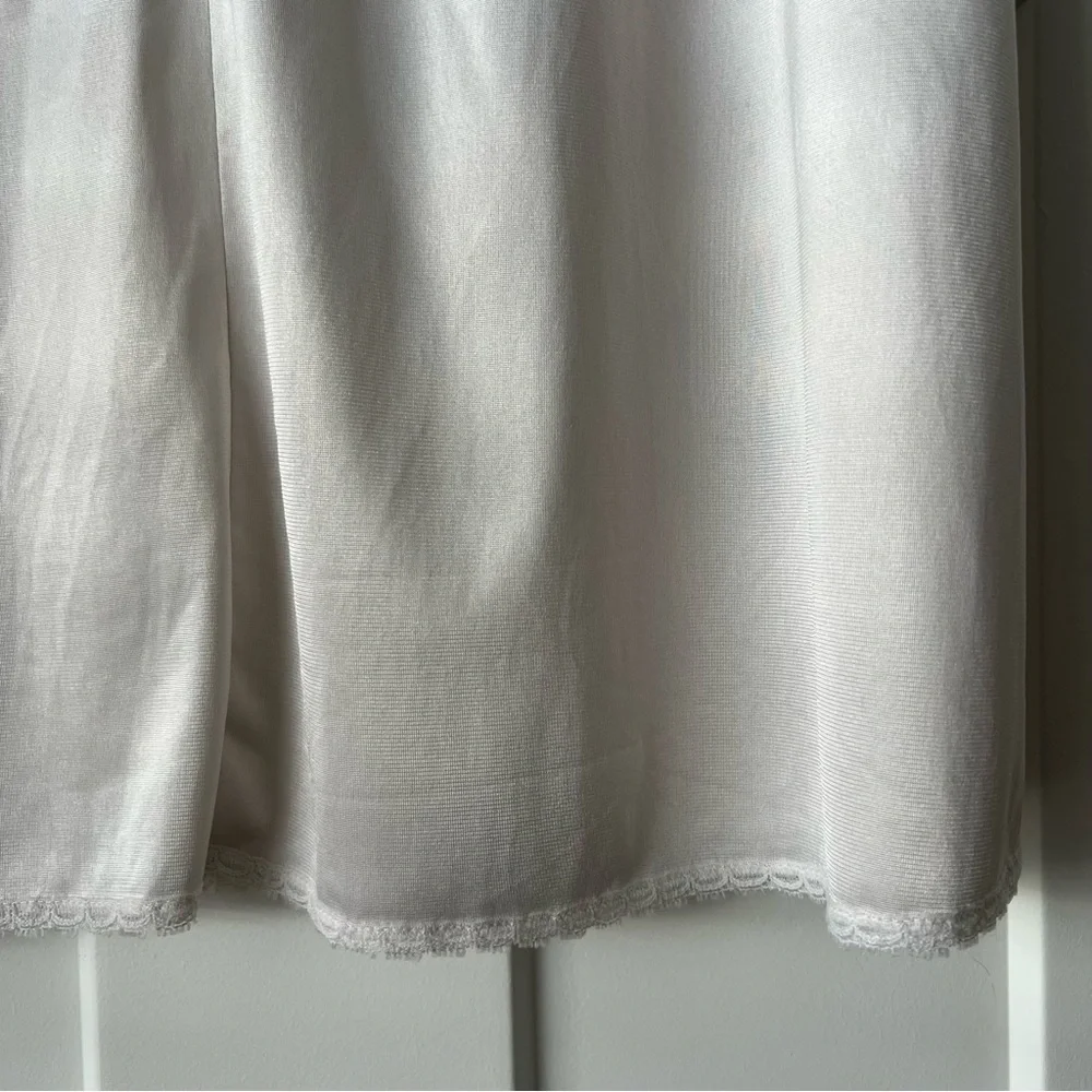 Vintage Vanity Fair White Slip Skirt